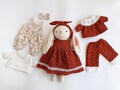 Combo Bunny Doll With Outfits, Easter Gifts, Easter Bunny For Kids, Linen Bunny Doll, Fabric Doll For Daughter, Cotton Doll, Baby Gifts product logo