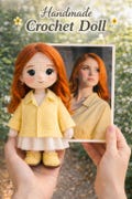 Look Alike Doll, Custom Crochet Doll, Couple Crochet Dolls,  Christmas Gift, Handmade Couple Doll, Personalized Gifts, Gift For Baby product logo