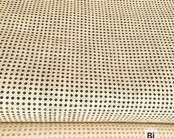 18" Width Natural White Hexagon Rattan Cane Webbing, Rattan Hadicraft cane weave, Cane Furniture, DIY Projects- Cut To Size