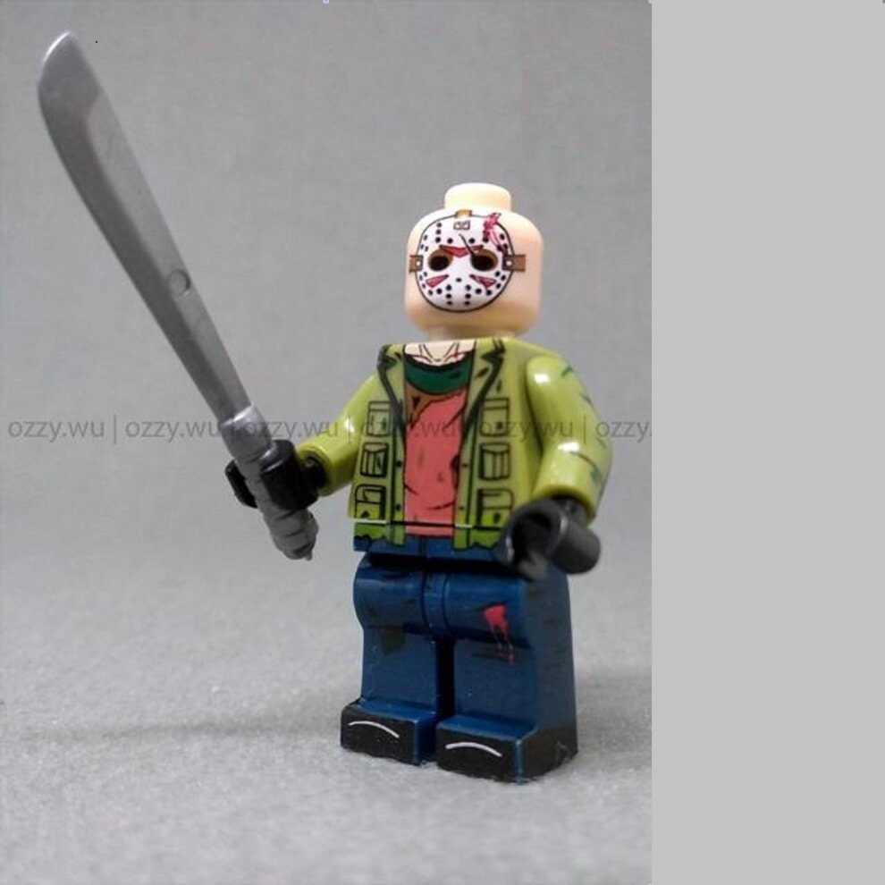 Jason Voorhees Minifigure Building Blocks - Etsy