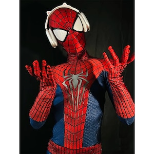 The amazing spiderman 2(custom suit)Costume Suit，Upgraded Spiderman Costume Suit Wearable Movie Prop Replica, Private Custom Wearable Suit