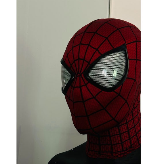 Máscara de Spiderman Sam Raimi Spider Man Máscara mejorada Adultos con cara  y correas 3D Traje de cosplay de Spiderman, réplica de accesorios de  película portátil -  México