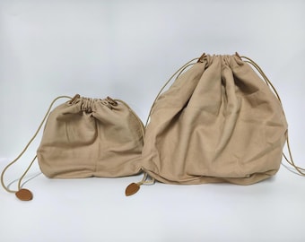 Baumwolltasche Handtasche gewebt Beutel Innenbeutel , Kordelzug Handtasche Handtasche Zubehör