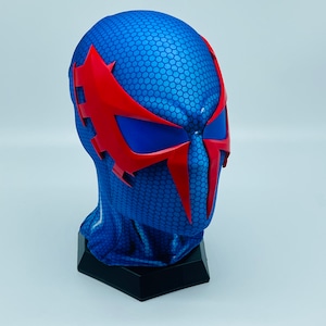 Customized 2099 Spiderman mask, Spiderman Mask, with Faceshell&3D Webbing Spiderman Cosplay Costume, Wearable Movie Prop Replica