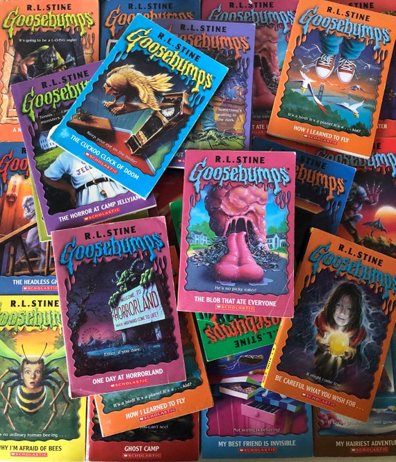 Goosebumps Books by R.L. Stine Choose Your Title Short Etsy Canada