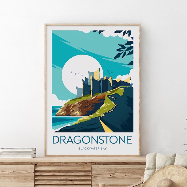 Dragonstone - Blackwater Bay, Game Of Thrones, Dragonstone artwork, Dragonstone poster