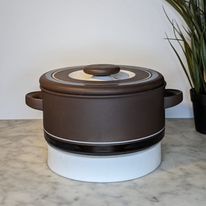 Retro Vintage 1970s Hornsea Lancaster Contrast Casserole Dish