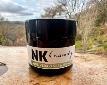 Aloe Vera & Seaweed Gel: Hydrating Anti-Aging Skin Repair