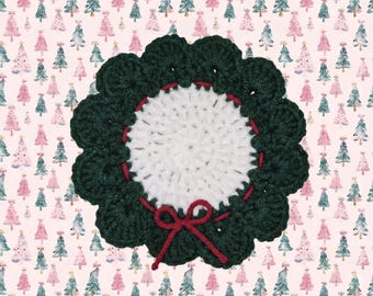 Holiday Wreath Coaster