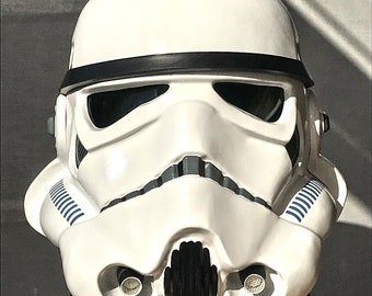 Star Wars Stormtrooper Replica Wearable Cosplay 'Stunt' Helmet.