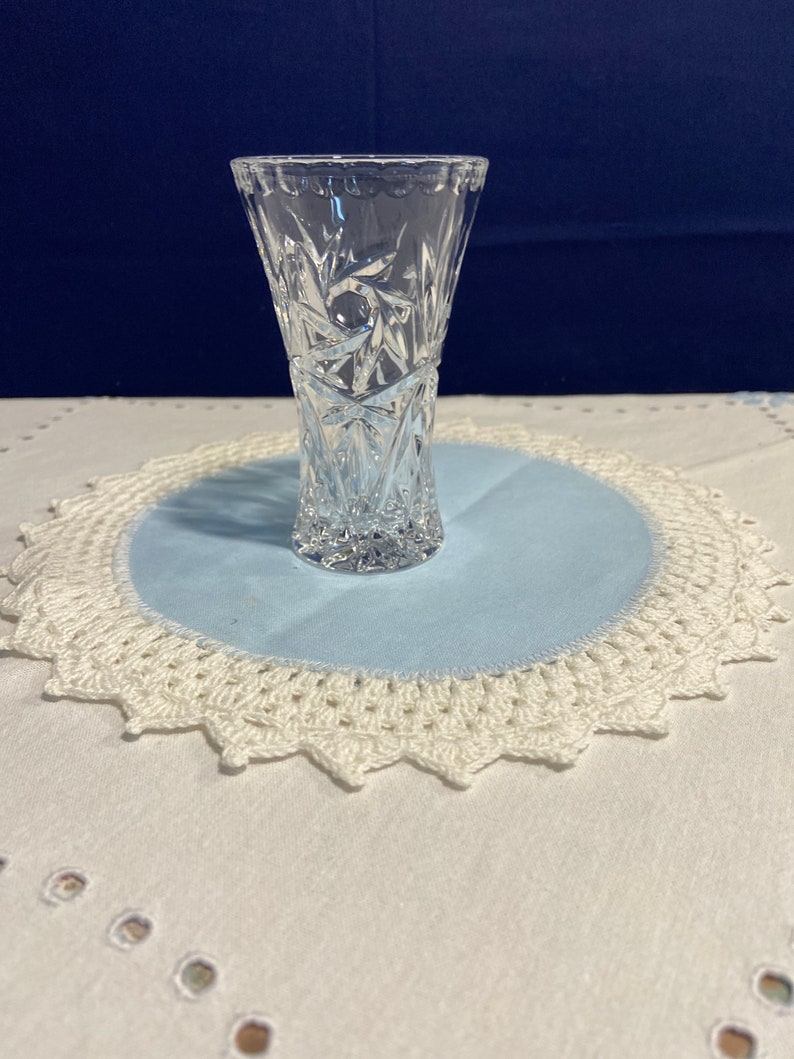 Lenox Crystal Star Vase Etsy