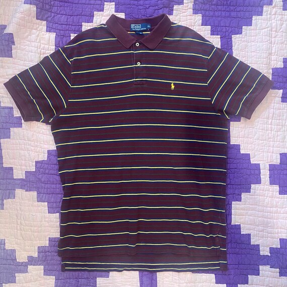 Vintage 1990's Blue Label POLO by Ralph Lauren St… - image 1