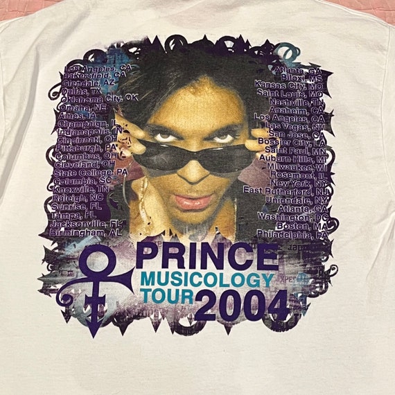 Vintage 2004 PRINCE Musicology Tour T-shirt Size … - image 4