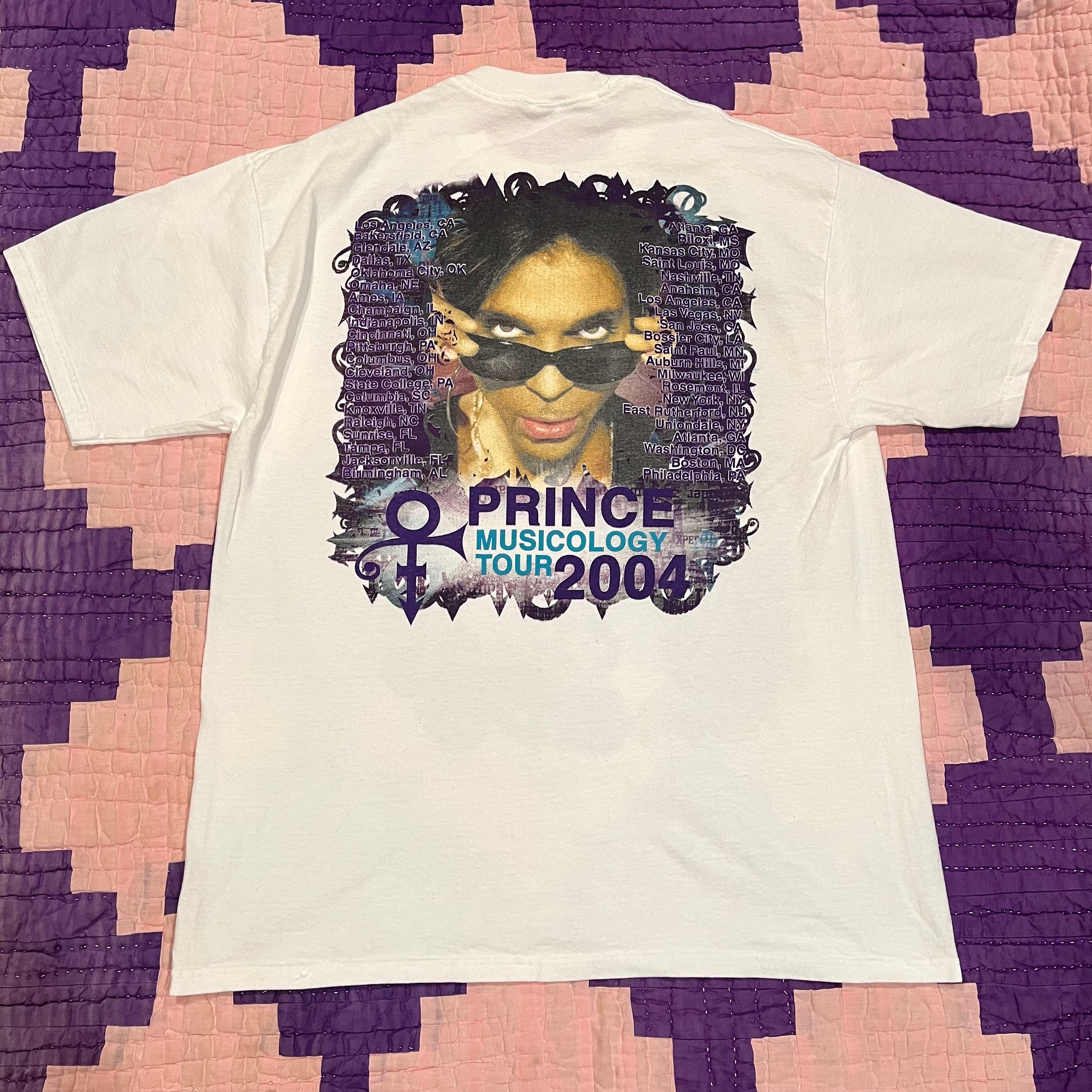 Vintage 2004 PRINCE Musicology Tour T-shirt Size XL - Etsy Vintage 2004 PRINCE Musicology Tour T-shirt Size XL - Etsy