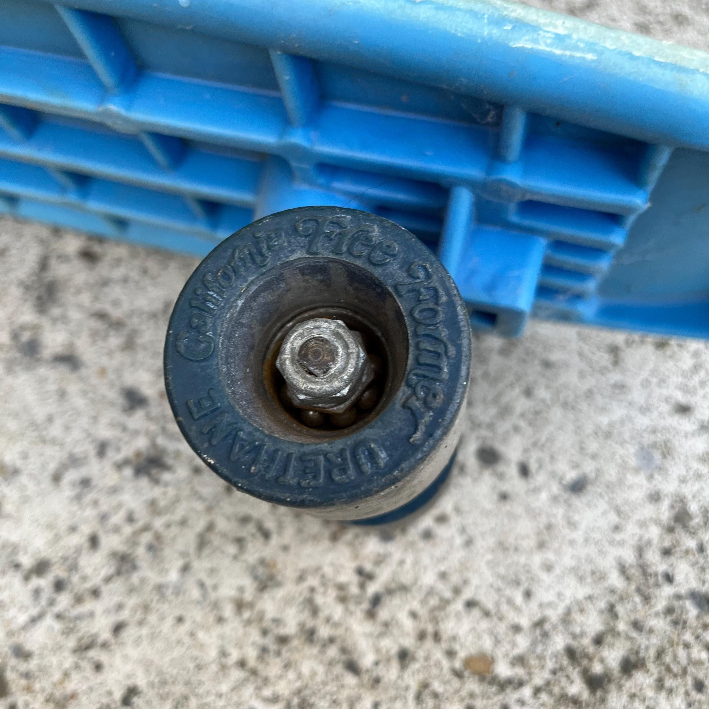 Vintage 1970s/80s Blue California Freeformer Plastic Skateboard - Etsy