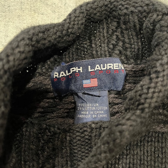 Vintage 1990's Ralph Lauren Polo Sport American F… - image 2