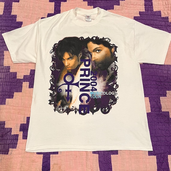 Vintage 2004 PRINCE Musicology Tour T-shirt Size … - image 2