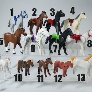 Suchen Sie sich eins aus - Playmobil Pferd Tierfiguren Western