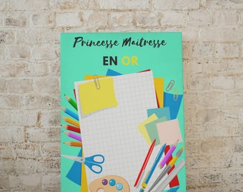 Erasable slate, magnetic memo, mistress gift, master, ATSEM, AVS nanny