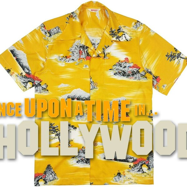 Cliff booth once upon a time in Hollywood high quality Hawaiian shirt