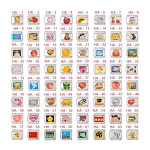 Italian Charms for Stretchy Bracelet Selection, Pick your Charms,9mm Italian Charms, Bulk Italian Charms, Italian Charm Bracelet, Y2K Charms