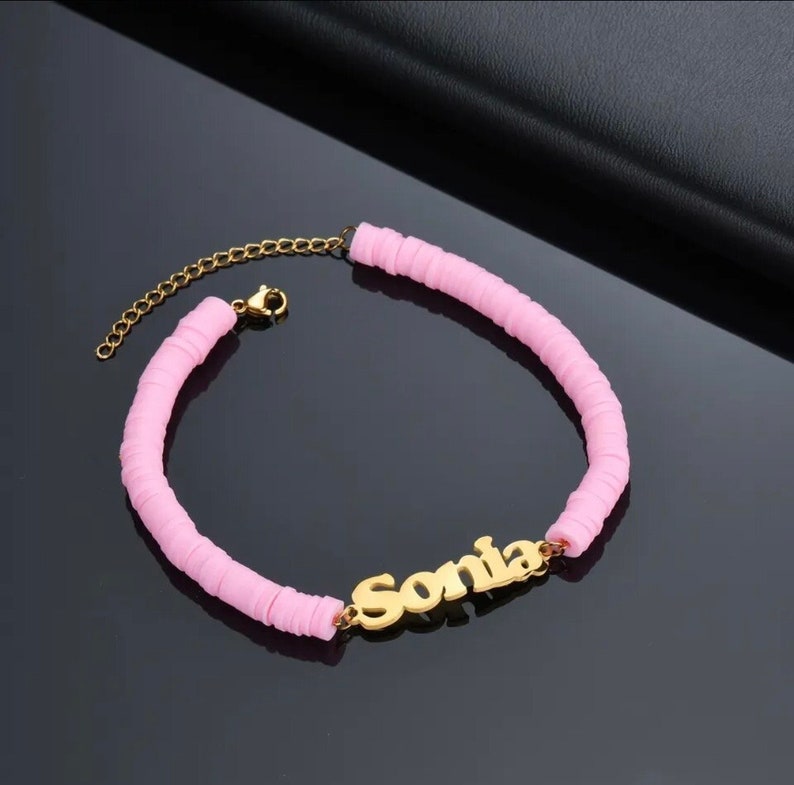 Custom Name Bracelet for Girls Personalized Kids Nameplate Bracelet