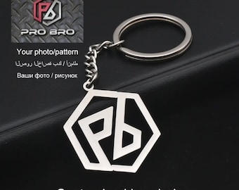 Custom Engraved Logo Keychain • Personalized Business Branding • Corporate Gifts for Events & Holiday Gifting