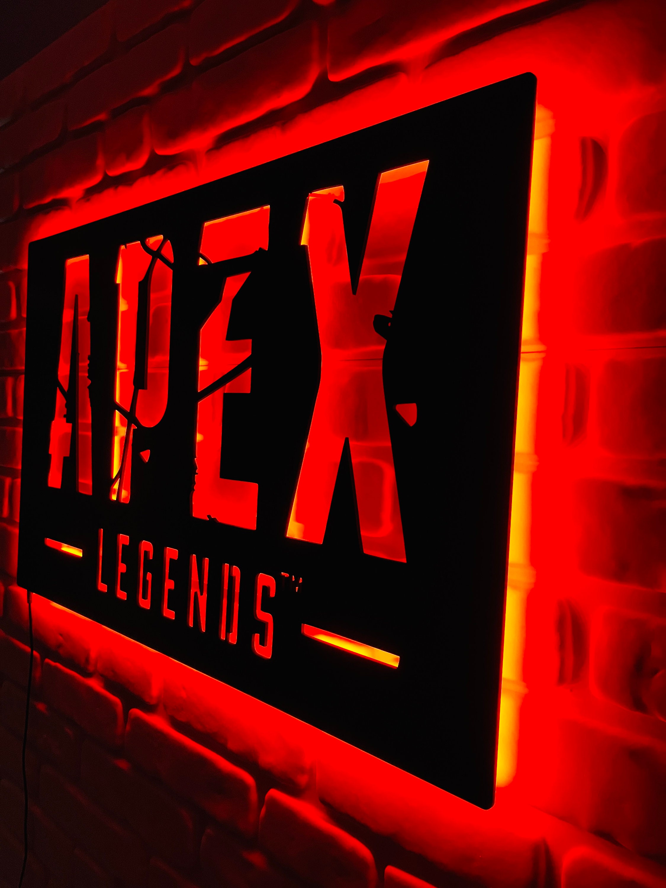 APEX Logo Led Sign, Gamer Wall Decor Gamer Room, Gift for Kids ...