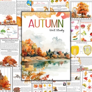 fall unit study, Mushroom unit study, Corn unit study, Fox unit study, Oak  tree cycle, Fall activities, Fall nature study, Montessori fall