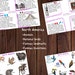 Continents Unit Printable, Continents Landmarks, Continents Birds ...