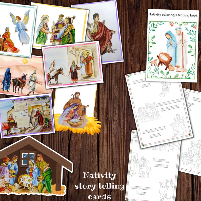 CHRISTMAS UNIT STUDY Christmas Activities Nativity Story Etsy
