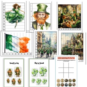 St. Patrick's Day Unit Study, St. Patrick's Day Printables , Ireland ...