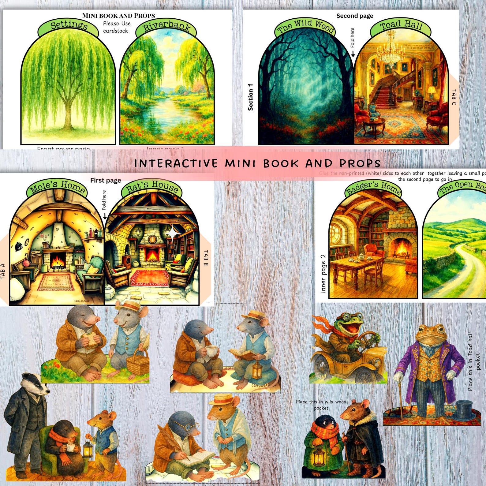 Wind in the Willows Novel Companion, Literature Study, Wind in the ...