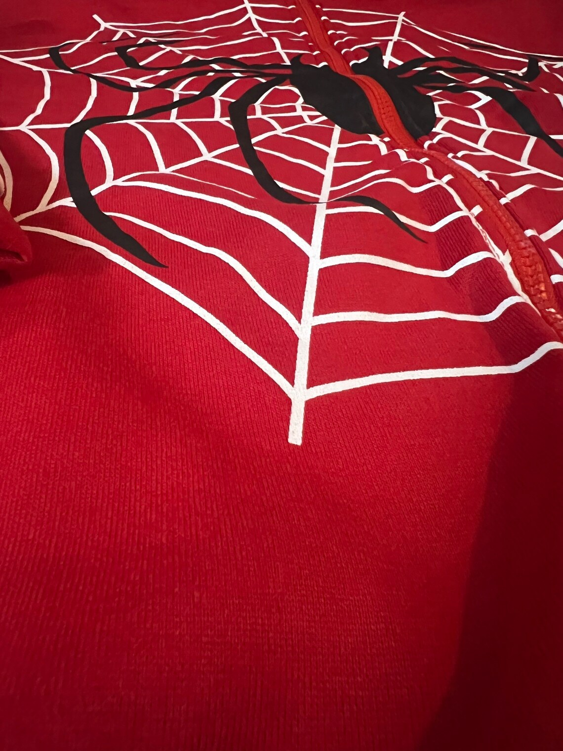 Y2k Red Spiderweb Zip up Jacket women's Jacket Men Etsy