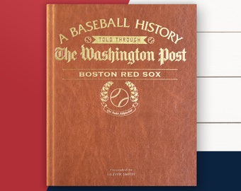 Signature gifts Personalized Baseball History Book - Sports Fan