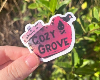 Cozy Grove Sticker, Gamer Sticker, Cozy Gaming Sticker, Gamer Gifts, Cozy Gamer Sticker, Gifts for Gamers, Farming Sim Sticker, Nintendo