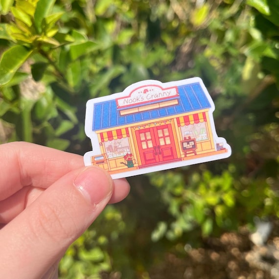 Nook’s Cranny Sticker, Animal Crossing Sticker, Cozy Game Sticker, Cozy Sticker, Gamer Gifts, Cozy Gamer Sticker, Gifts for Gamers, Nintendo
