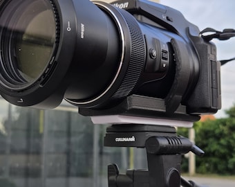 Nikon P1000/P1100 snabbkopplingsplatta | Arca-Swiss kolfiber PETG-fäste