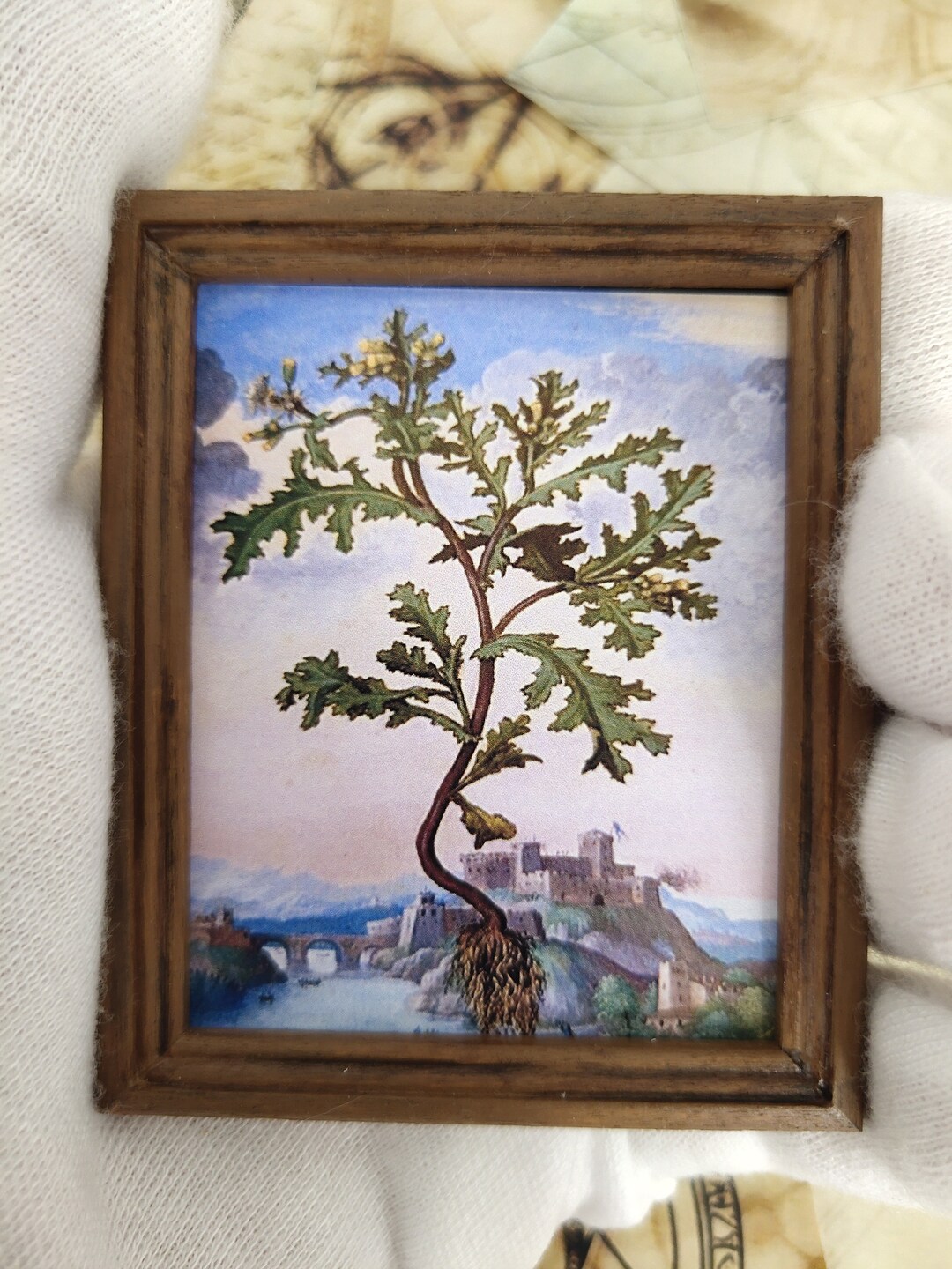 Mini 【floating Tree】handmade Vintage Photo Frames, Miniature Photo ...