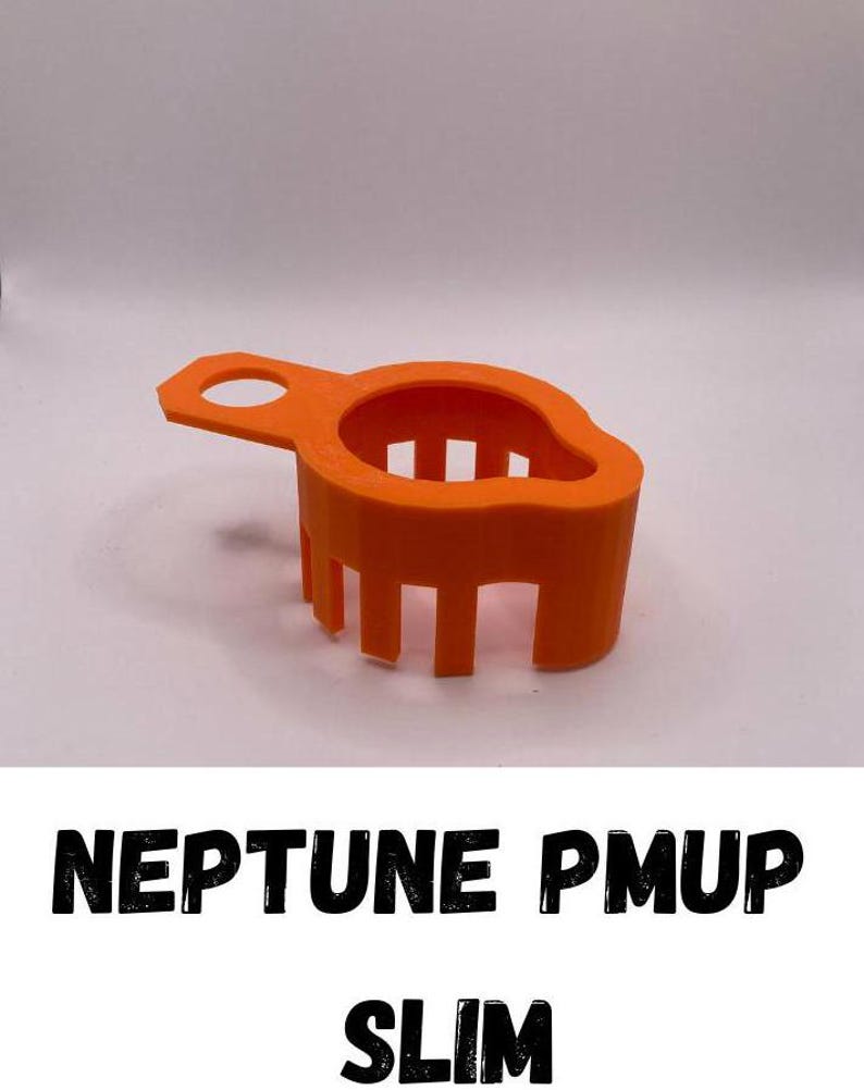 May include: Orange plastic PMUP Slim filter for a Neptune pump.
