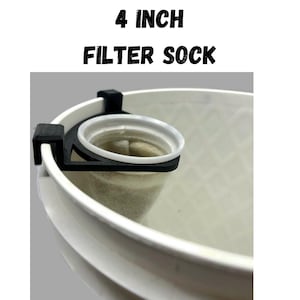 4&#39;&#39; filter sock mount for a five gallon bucket