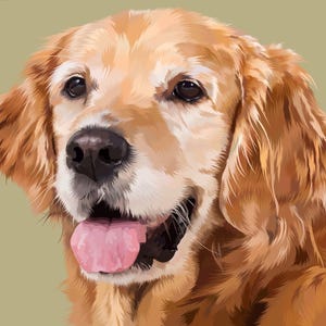 Customized vector pet portraits, personalized photo pet portraits, pet vectors, digital pet portraits, limited to digital files only