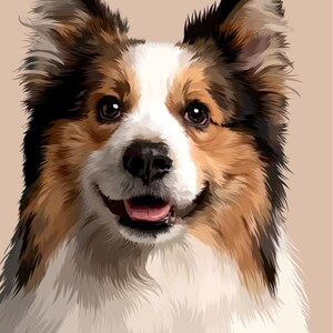 Ritratti di animali domestici vettoriali personalizzati, ritratti di animali domestici fotografici personalizzati, vettori di animali domestici, ritratti di animali domestici digitali, limitati solo ai file digitali