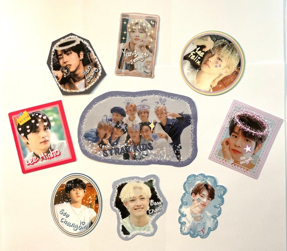Stray Kids Vinyl Stickers 9 Pack all Members Group Sticker - Etsy