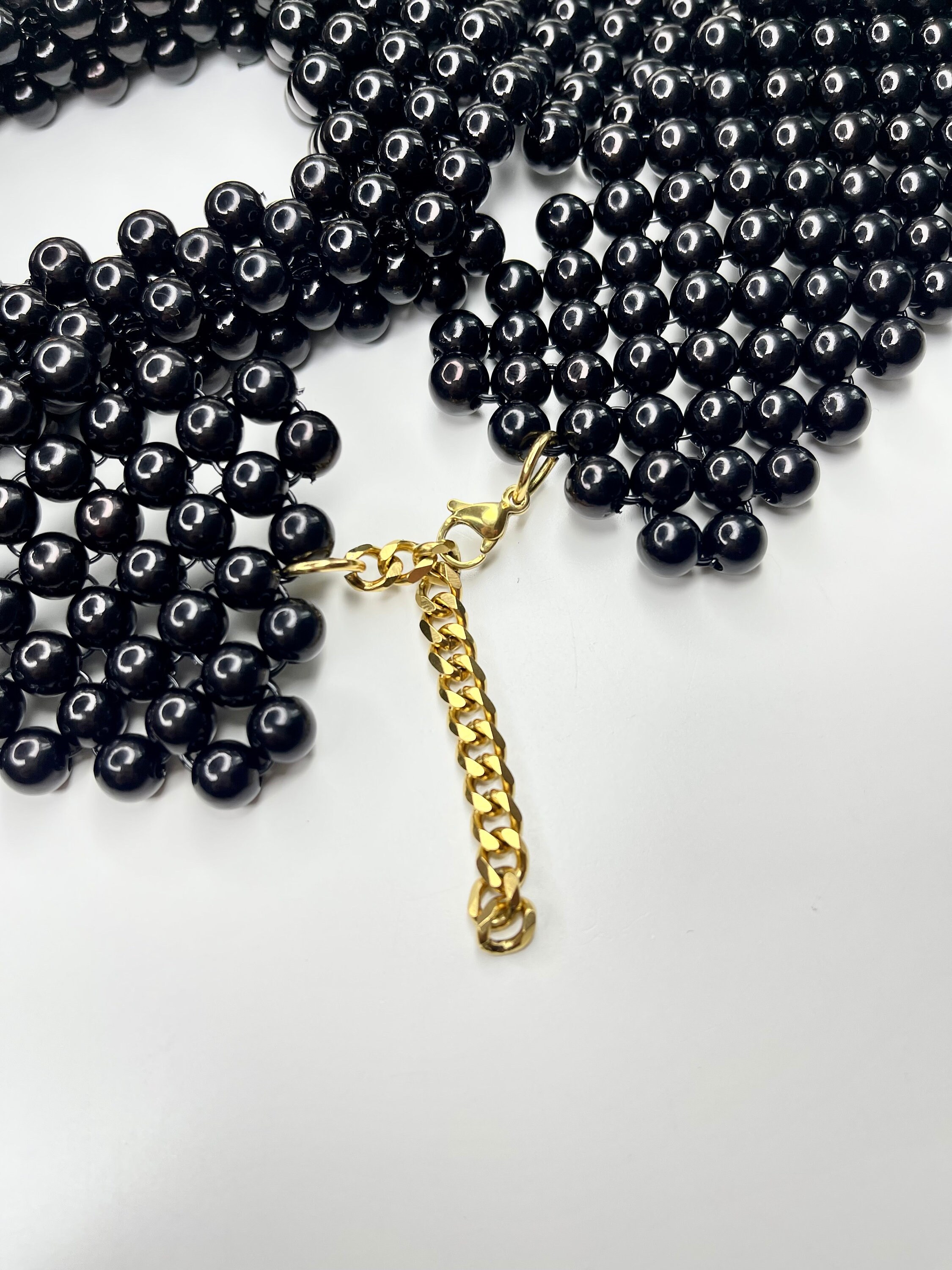Pearl Belt, Beaded Belt, Pearl Strap, Individual Belt