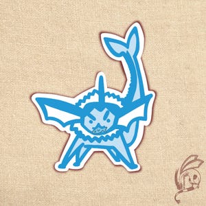 Sticker Vaporeon - Aquali