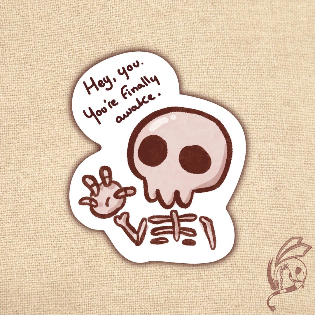 Skeleton Spawner Sticker Skeleton Sticker - Etsy
