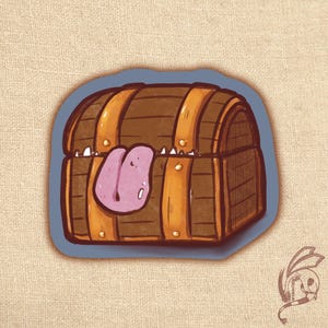 Sticker DnD Mimic