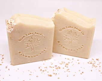 Scented Oatmeal - Lightly Scented Oatmeal Bar Soap