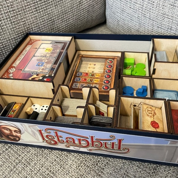 Istanbul - Board Game Insert - Lasercut plans (digital files)